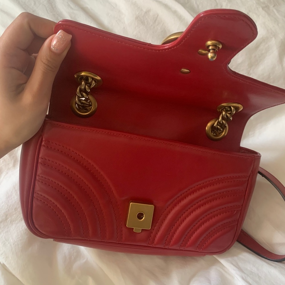 GG Marmont small matelassé shoulder bag - Picture 5 of 7